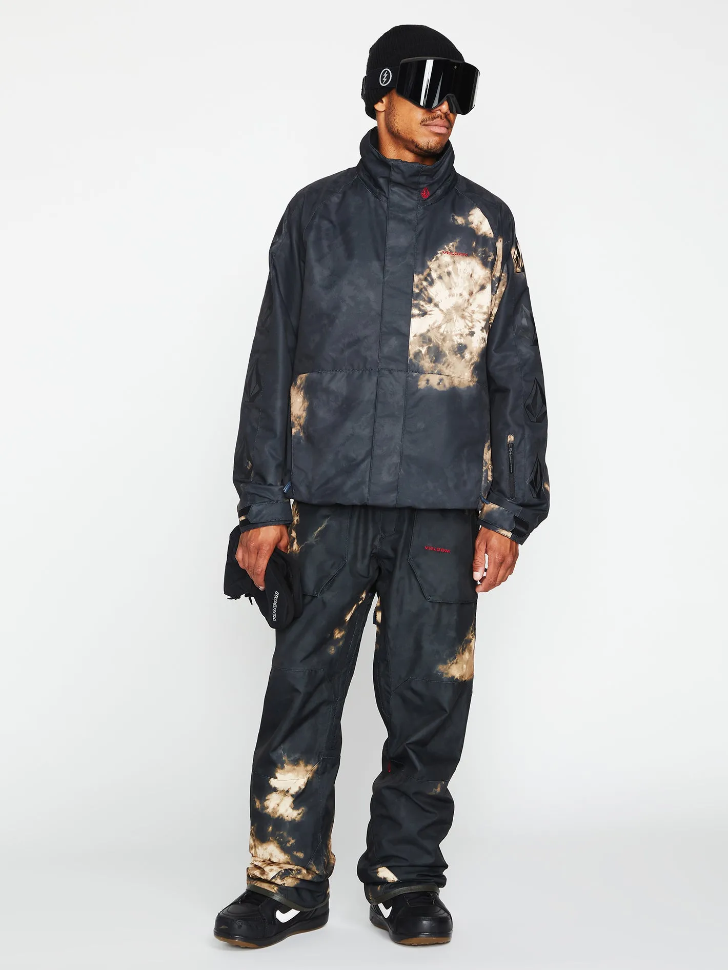 Iconic Stone Insulated Jacket - Bleach Black