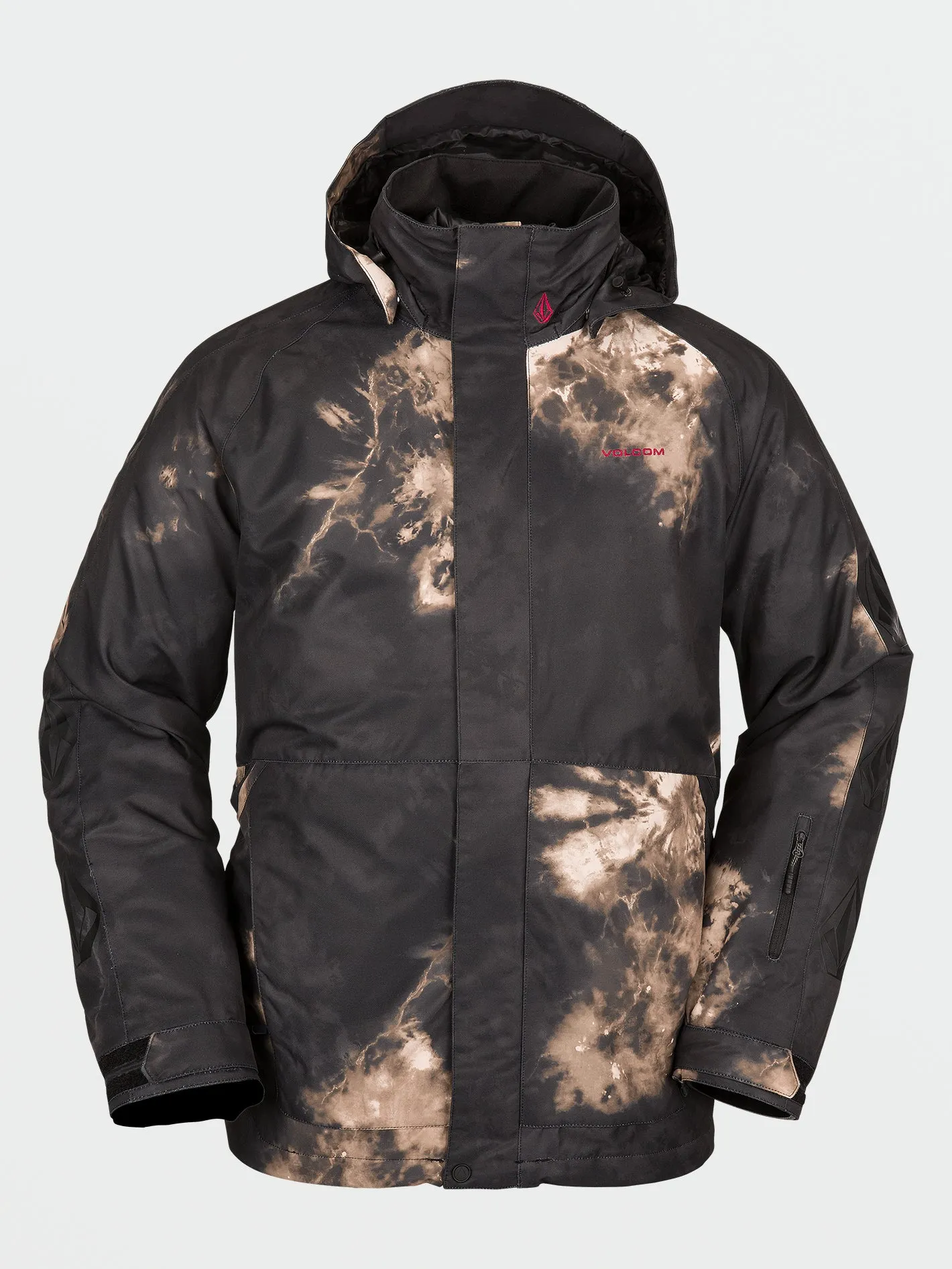 Iconic Stone Insulated Jacket - Bleach Black