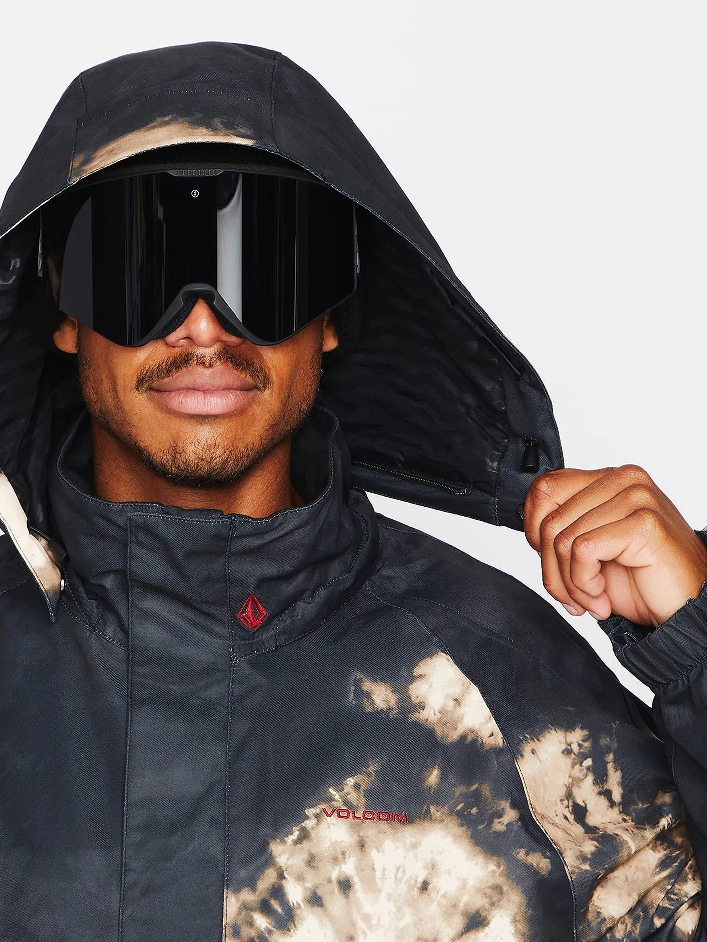 Iconic Stone Insulated Jacket - Bleach Black