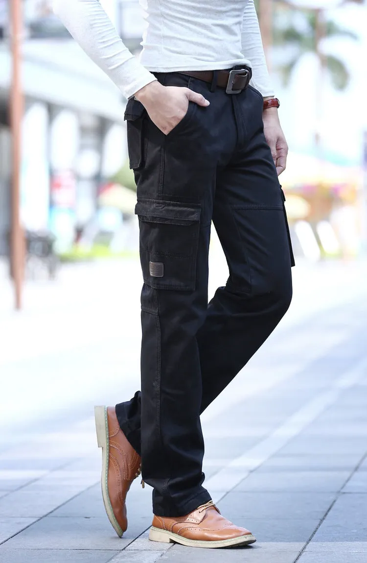 Men's Relaxed Loose Fit Cargo Pants | Perfect for All Seasons