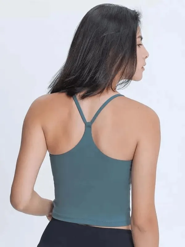 Sports Elastic Breathable Women's Tank Top with Straps - SF1798