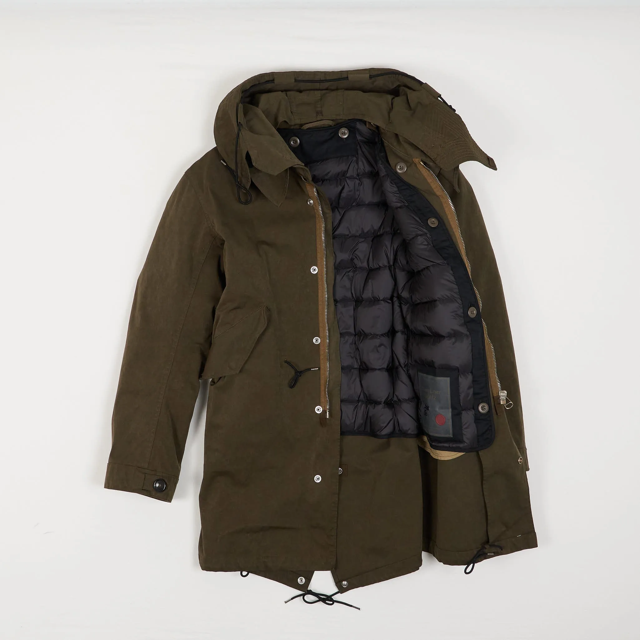Ten c Fishtail Parka 3 in 1 Complete with Down Lining
