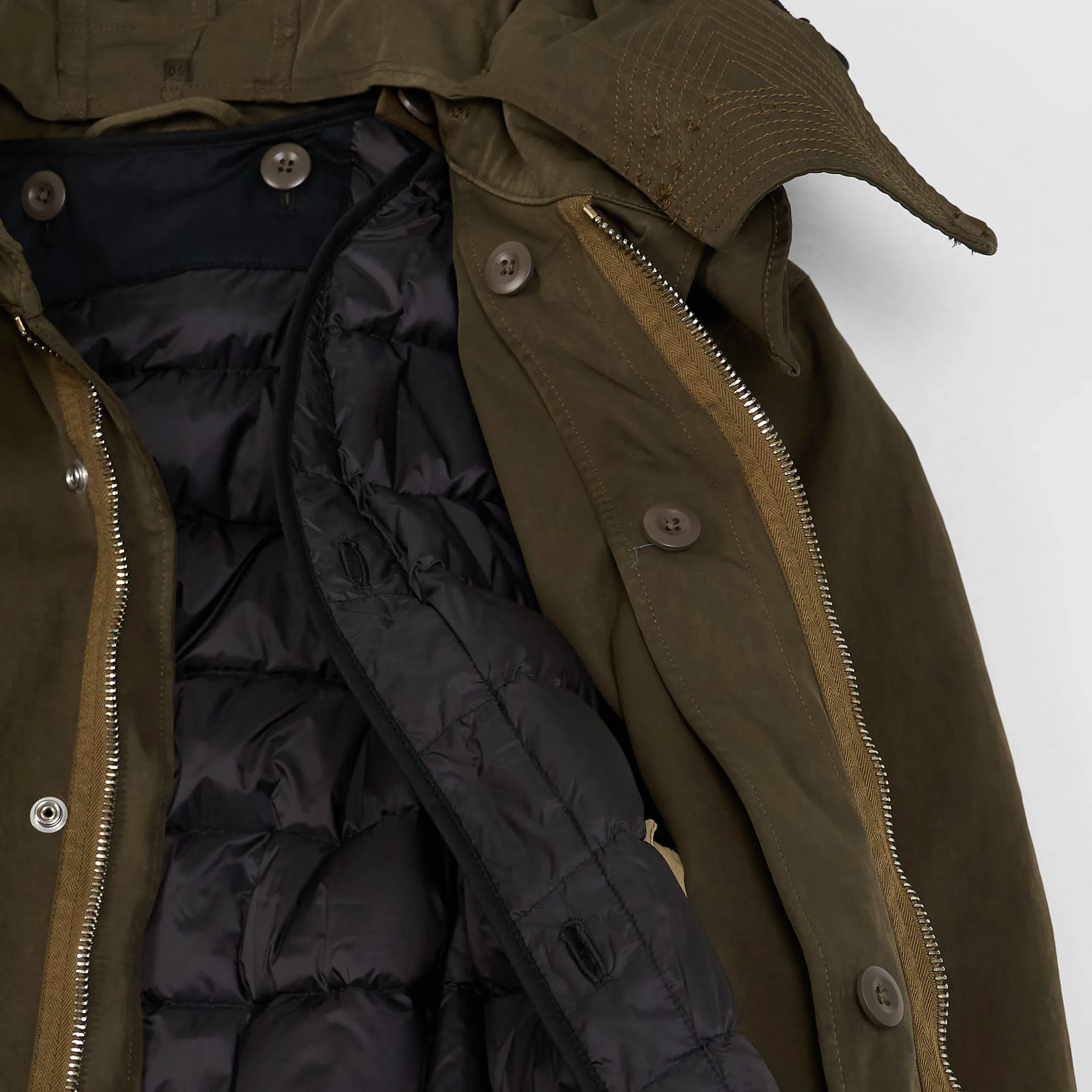 Ten c Fishtail Parka 3 in 1 Complete with Down Lining